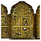 Ancient Russian travel polyptych foldable 19th century 40x17 cm s4