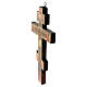 Ícone antigo Crucificação Rússia séc. XVIII 35,5x21 cm s3