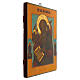 Icono ruso envejecido San Juan Evangelista siglo XIX 35x30 cm s4