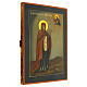 Icona antica Russia Madre di Dio Bogolubskaya XIX sec 35x26 cm s5