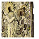 Icona antica russa Gioia di tutti gli afflitti riza metallo XIX sec 29x25 cm s6