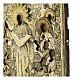 Ícone antigo russo Alegria de Todos os Aflitos com riza metal séc. XIX 29x25 cm s6