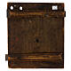 Icona antica russa Crocifissione Quadripartita XIX sec 35x30 cm s8
