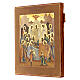 Ancient Russian icon, Dormition of the Virgin Mary, 18th century, 12x10 in s3