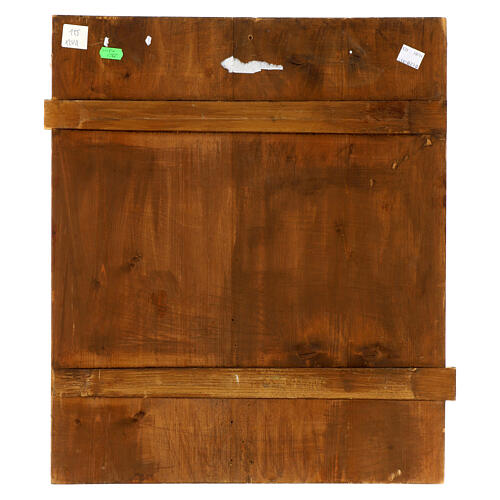 Antike russische Ikone, Heiliger Nikolaus von Myra, neunzehntes Jahrhundert, 52 x 44 cm 5