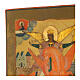 Icône russe ancienne Saint Michel Archange XIXe siècle 53x46 cm s4