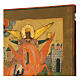 Icona russa antica San Michele Arcangelo XIX sec 53x46 cm s6