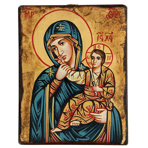 Ícone Mãe de Deus Paramithia 1