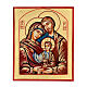 Icône sainte famille peinte à la main. s1