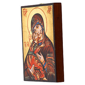 Mother of God of Vladimir Icon painted in Romania