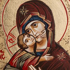Mother of God of Vladimir sacred icon, Romania
