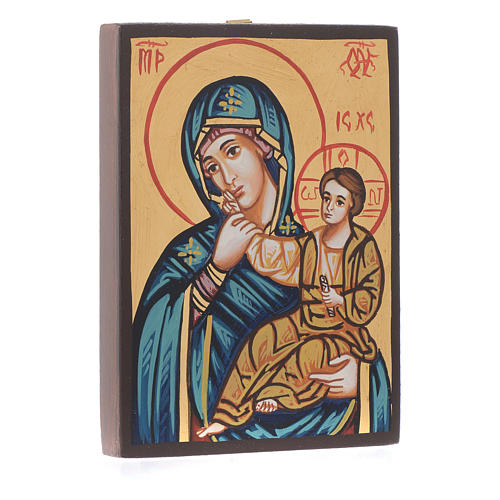 Ícone sagrado Virgem Paramithia Roménia 2