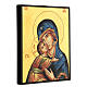 Ikone Jungfrau Vladimir der Zärtlichkeit Siebdruck s3