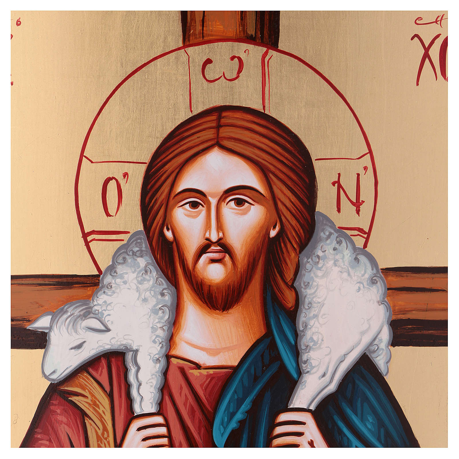 Holyart Statue Jésus Bon Pasteur 9-10 Cm – Santon Résine Pour Crèche De Noël Ou Pâques