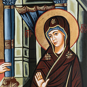 Ícones Pintados Roménia: Ícone da Anunciação Ícones Pintados Roménia: Ícone da Anunciação