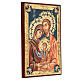 Icona Sacra Famiglia dipinta a mano rumena s3