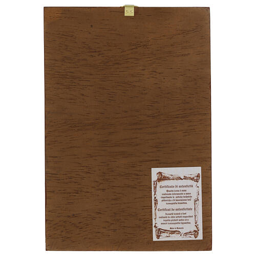 Saint Stephen painted icon, made in Romania 3