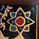 Ikona Madonna Dońska dekorowana tło złote s3