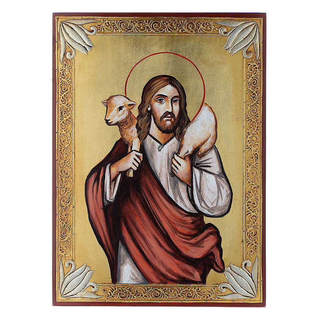 Icon, Christ the Good Shepherd | online sales on HOLYART.com