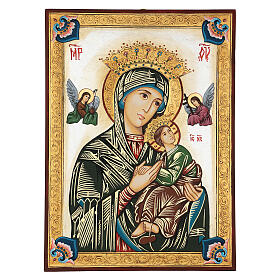 Ícones Pintados Roménia: Ícone Nossa Senhora do Perpétuo Socorro Roménia Ícones Pintados Roménia: Ícone Nossa Senhora do Perpétuo Socorro Roménia