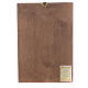 Icona Romania dipinta 32x22 cm Odigitria con decori s2