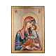 Romanian painted icon Virgin Hodegetria, decorated 70x50 cm s1