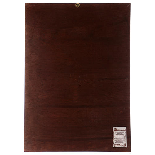 Icona dipinta Romania 70x50 cm Odigitria con decori 3