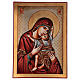 Romanian painted icon Hodegetria, decorated 70x50 cm s1