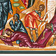 Icono ruso Resurrección de Lázaro 22 x 27 cm. s3