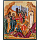Icona Russa Resurrezione di Lazzaro 22x27 cm s1