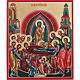Icona sacra russa Dormizione di Maria cm 22x27 s1