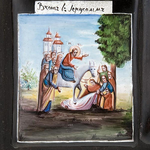 Icône russe peinte à la main, 12 fêtes 5