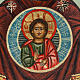 Icône russe peinte Vierge du Signe 18x12 cm s3