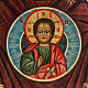 Russian painted icon, Our Lady of the Sign 20x17cm s3