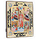 Icona russa Angelo Custode dipinta su tavola antica s3