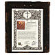 Ícone russo restaurado madeira antiga XIX século Nossa Senhora de Smolensk, 31x27 cm s4
