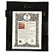 Ícone russo restaurado madeira antiga XIX século Nossa Senhora da Proteção, 35x31 cm s5