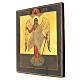 Russian icon of the Guardian Angel, painted on an old board, 14x12 in s3