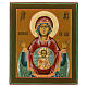 Icona russa moderna Madonna del segno 31x27 cm s1