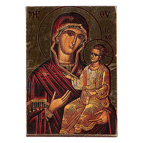 Mother Mary printed icon