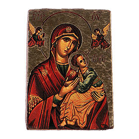 Mother Mary printed icon