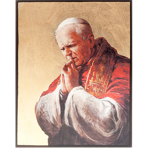 John Paul II icon printed 1