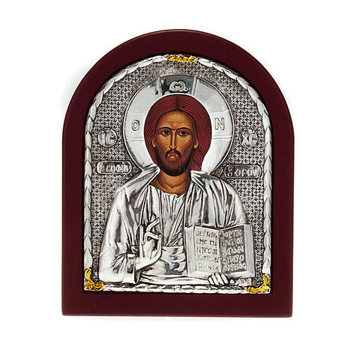 Tischikone mit Druck Christus Pantokrator 1