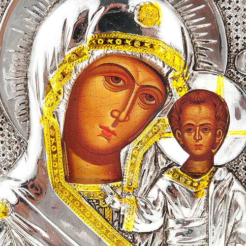 Icon print Our Lady with baby, for table 2