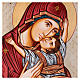 Icono Virgen Vladimir 45x30 cm Rumanía s2