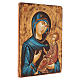 Icono Virgen Hodighitria 45x30 cm Rumanía s2