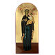 Ícone russo Nossa Senhora de Smolensk serigrafia 120x50 cm s8