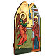 Ícono de la Anunciación tabla madera 40x60 cm s3
