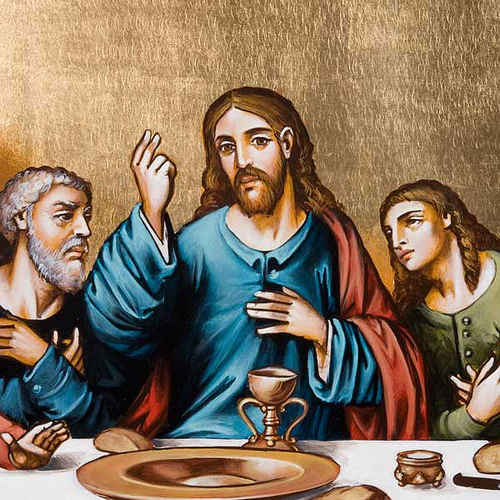 Last Supper Catholic icon 50x70cm, Romania | online sales on HOLYART.co.uk