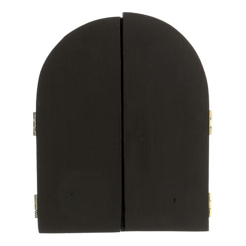 Icono Tríptico rumano Cristo Pantocrátor 18x24 cm 4